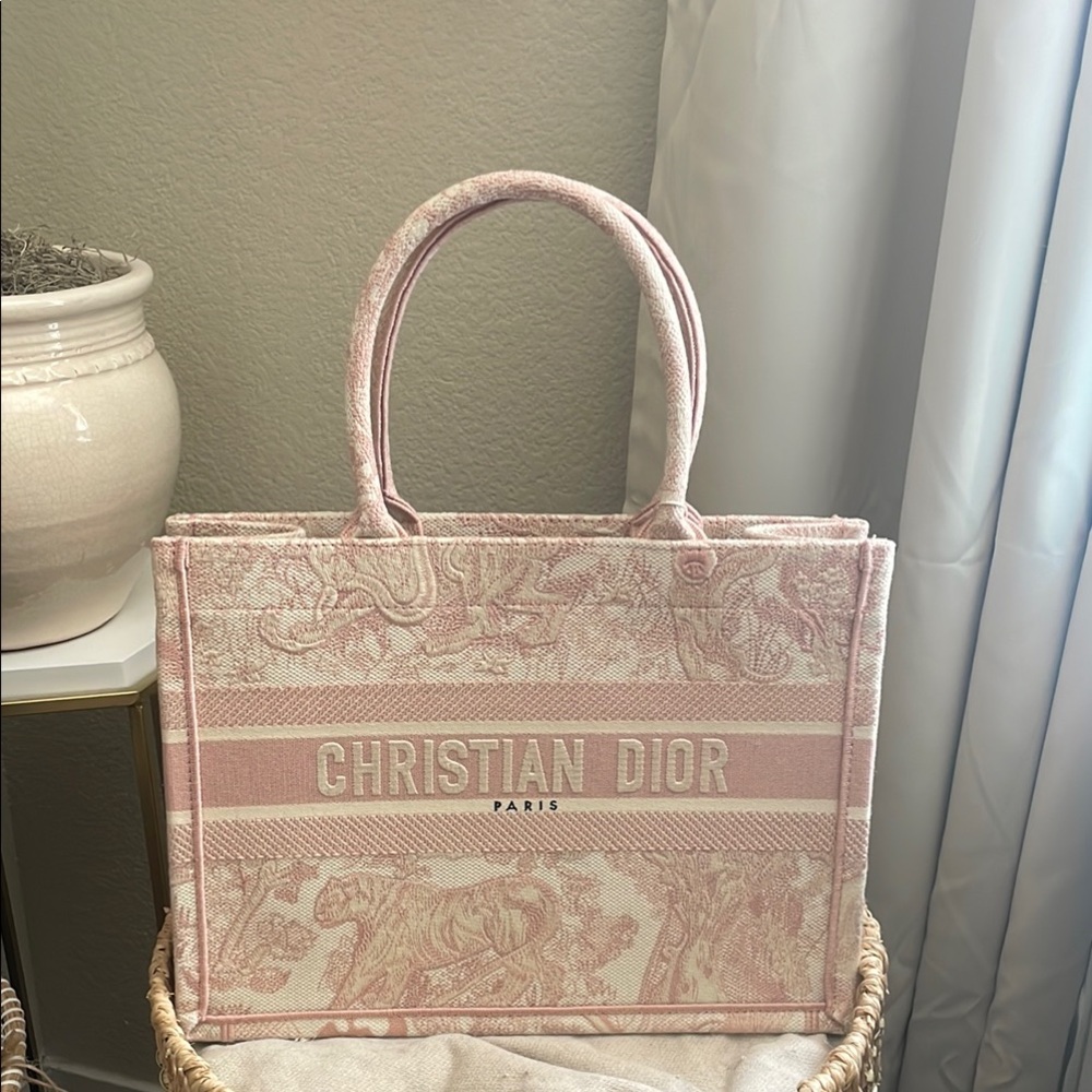 Pink Tote Bag
